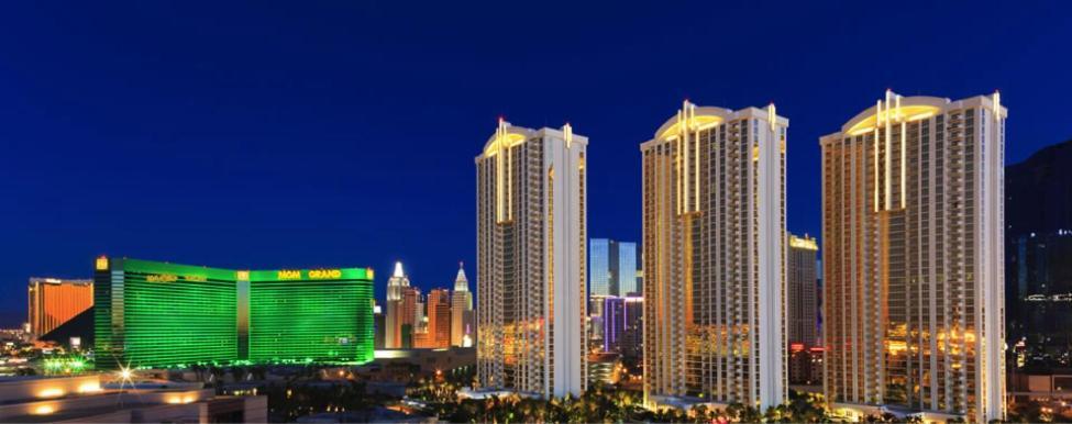 Mgm Signature Ph 30Th Floor Deluxe Studio Apartment Strip Facing With Balcony Las Vegas Exterior photo
